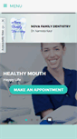 Mobile Screenshot of novadentist.com